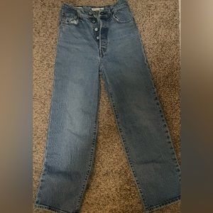 Levi’s ribcage straight ankle